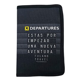 PORTAPASAPORTE / PORTADOCUMENTOS - AEROPUERTO